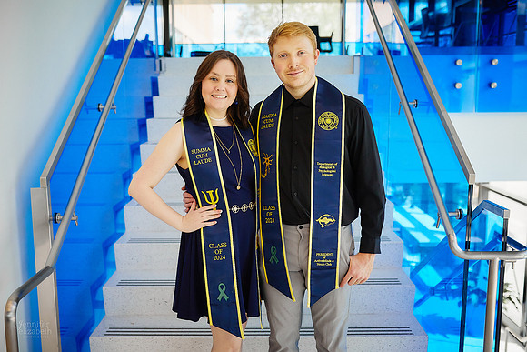 Lily & Hunter: Graduation Session at Kent State University