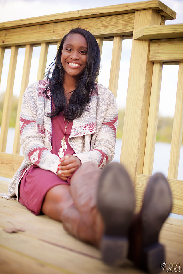 Kiara: Senior Portrait Session in Worthington, Ohio