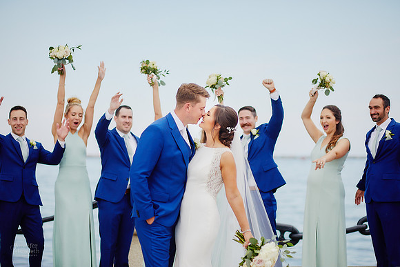 Stephanie & Tom: Wedding at Lago Custom Events at Aloft Cleveland Downtown