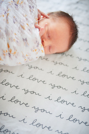 Baby Betty: Lifestyle Newborn Session in North Royalton