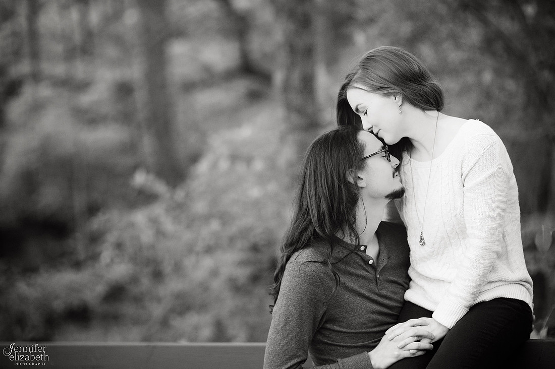 Tess and Adam's Engagement Portrait Session in Olmsted Falls, Cleveland