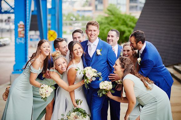 Stephanie & Tom: Wedding at Lago Custom Events at Aloft Cleveland Downtown