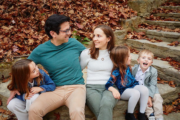 The E Family: Portrait Session at Quarry Rock
