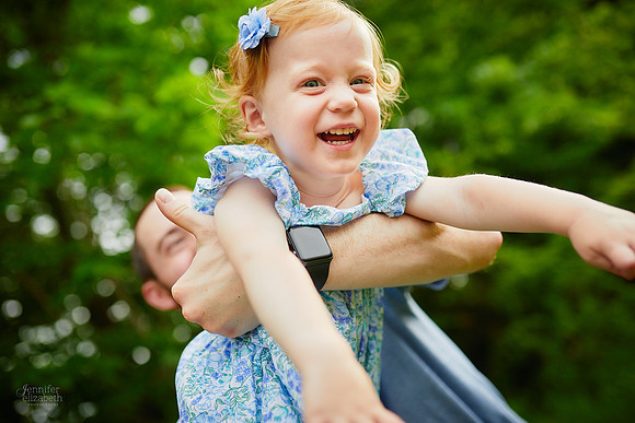 The E Family: Portrait Session at Liberty Ledges Park in Twinsburg