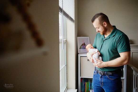 Baby Betty: Lifestyle Newborn Session in North Royalton
