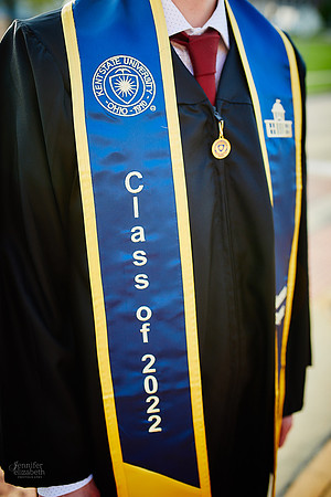 Jameson: Graduation Senior Portrait Session at Kent State University