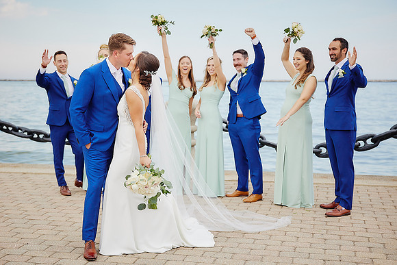 Stephanie & Tom: Wedding at Lago Custom Events at Aloft Cleveland Downtown