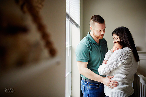Baby Betty: Lifestyle Newborn Session in North Royalton