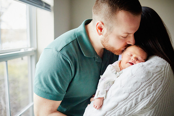 Baby Betty: Lifestyle Newborn Session in North Royalton