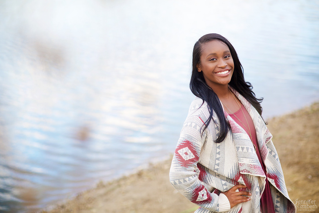 Kiara: Senior Portrait Session in Worthington, Ohio