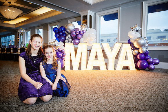 Maya: Bat Mitzvah at Temple Israel and Creekside Event Center in Gahanna