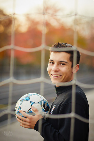 Drew: Senior Session in Chagrin Falls