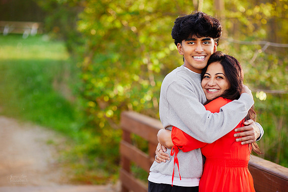 Sahil: Senior Portrait Session in Downtown Hudson and Hudson Springs Park