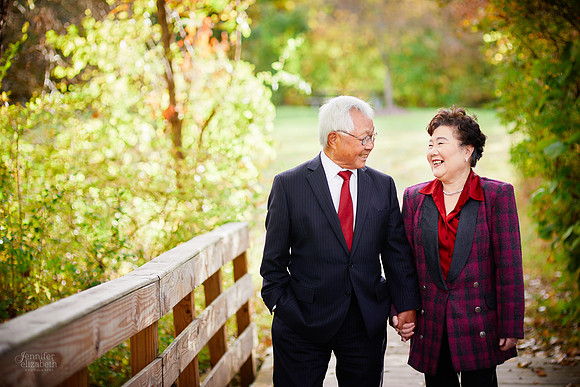 Kyung & Sung: Portrait Session at Hudson Springs Park in Hudson