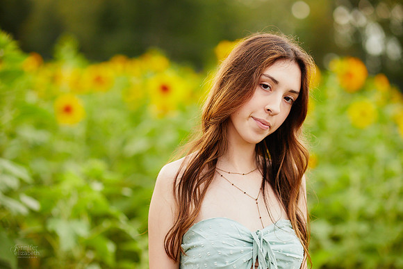 Ella: Senior Session at Maria’s Field of Hope in Avon
