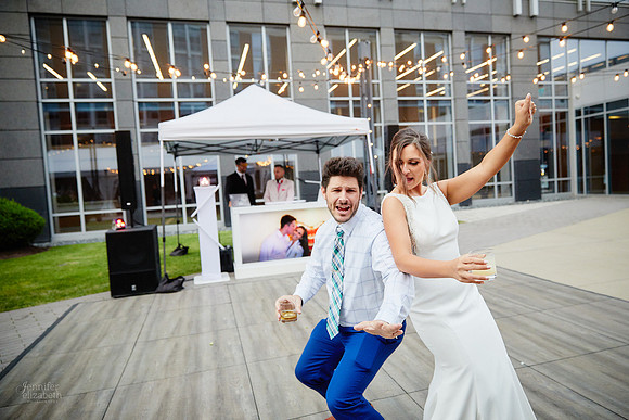 Stephanie & Tom: Wedding at Lago Custom Events at Aloft Cleveland Downtown