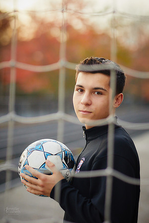 Drew: Senior Session in Chagrin Falls