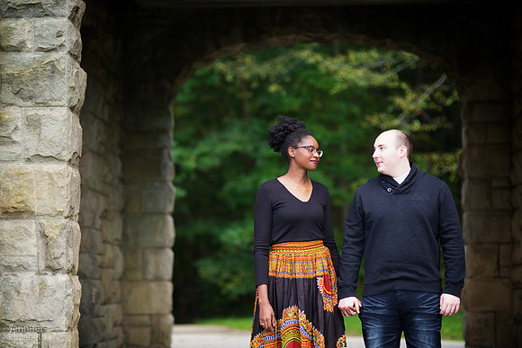 Courtney and Ryan: Squire's Castle Engagement Session