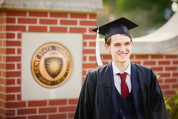 Jameson: Graduation Senior Portrait Session at Kent State University