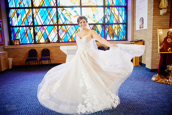Grace & Gabe: Wedding at Woodside Event Center at St. Michael’s in Broadview Heights