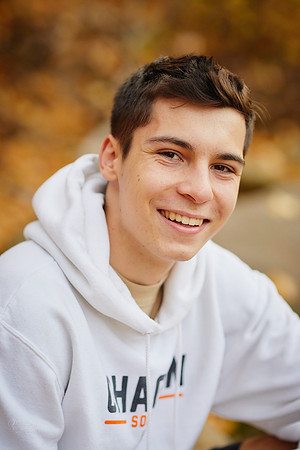 Drew: Senior Session in Chagrin Falls