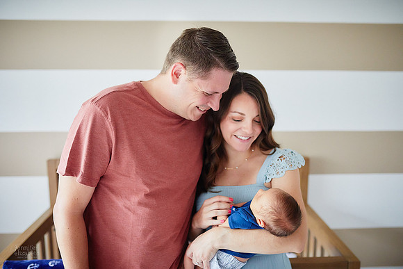 Baby Carson: Lifestyle Newborn Session in Parma