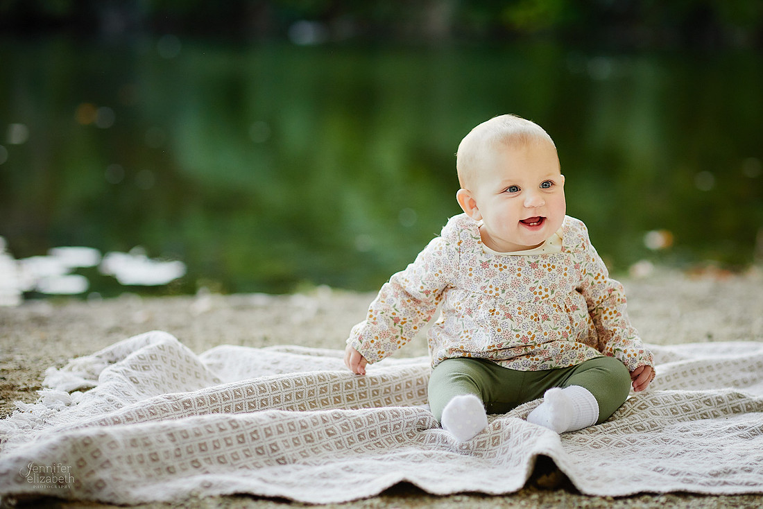 The S Family: Portrait Session at Coe Lake in Berea