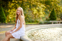 Brynn: Senior Session at the Cultural Gardens in Cleveland