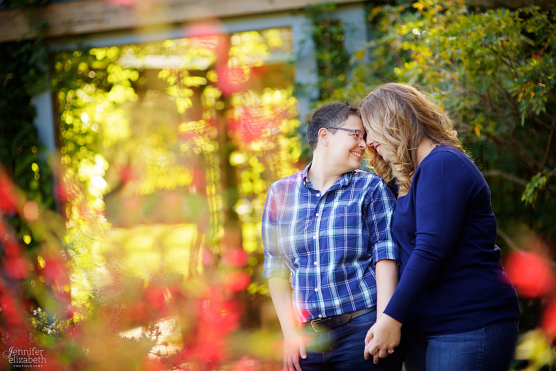 Kim & Aj: Same Sex Engagement Session in Westerville, Ohio