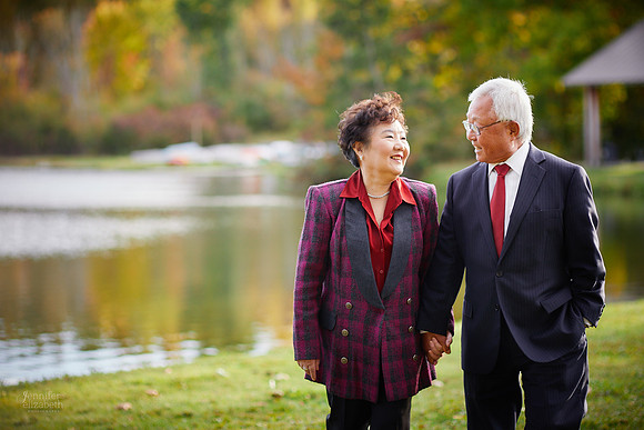 Kyung & Sung: Portrait Session at Hudson Springs Park in Hudson
