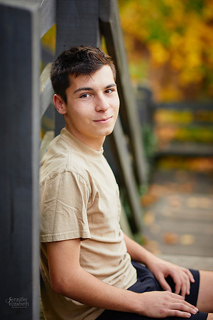 Drew: Senior Session in Chagrin Falls