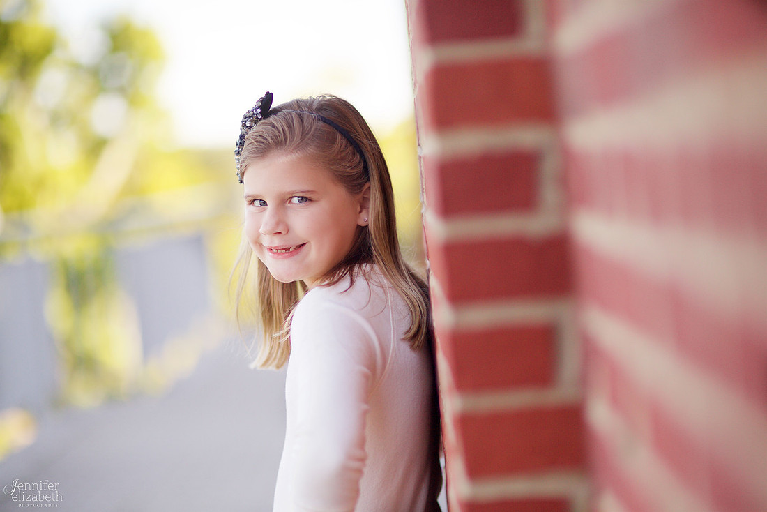 The L Family's Fall Portrait Session at Denison University Campus in Granville, Ohio