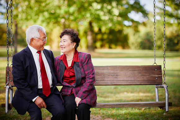 Kyung & Sung: Portrait Session at Hudson Springs Park in Hudson