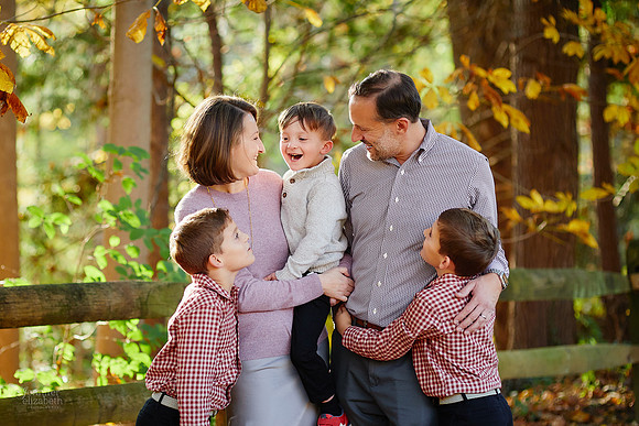 The T Family: Portrait Session in Downtown Gates Mills