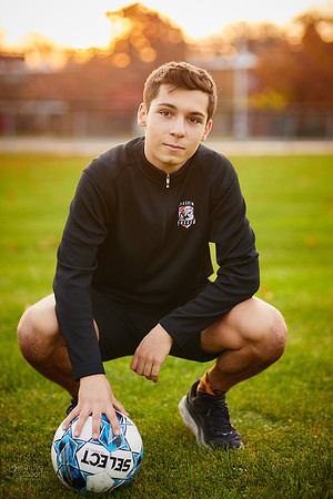 Drew: Senior Session in Chagrin Falls
