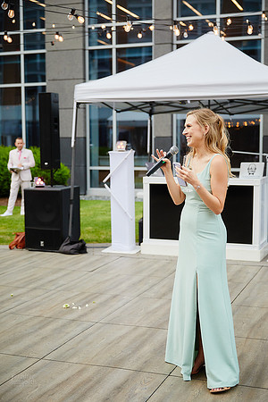 Stephanie & Tom: Wedding at Lago Custom Events at Aloft Cleveland Downtown