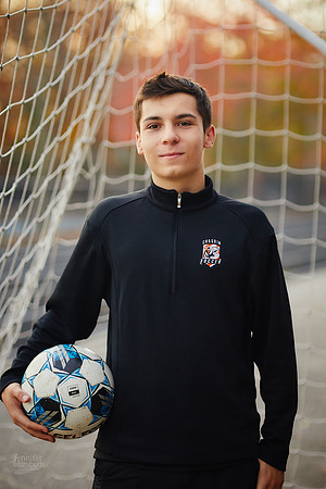 Drew: Senior Session in Chagrin Falls