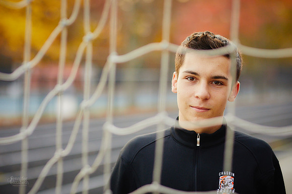 Drew: Senior Session in Chagrin Falls