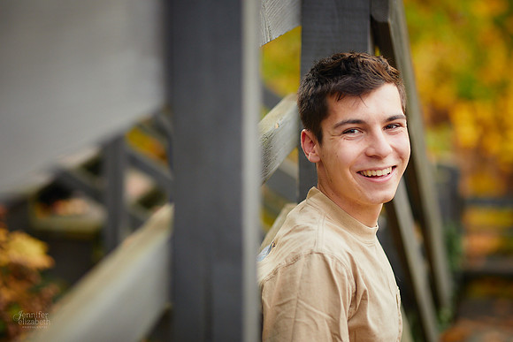 Drew: Senior Session in Chagrin Falls