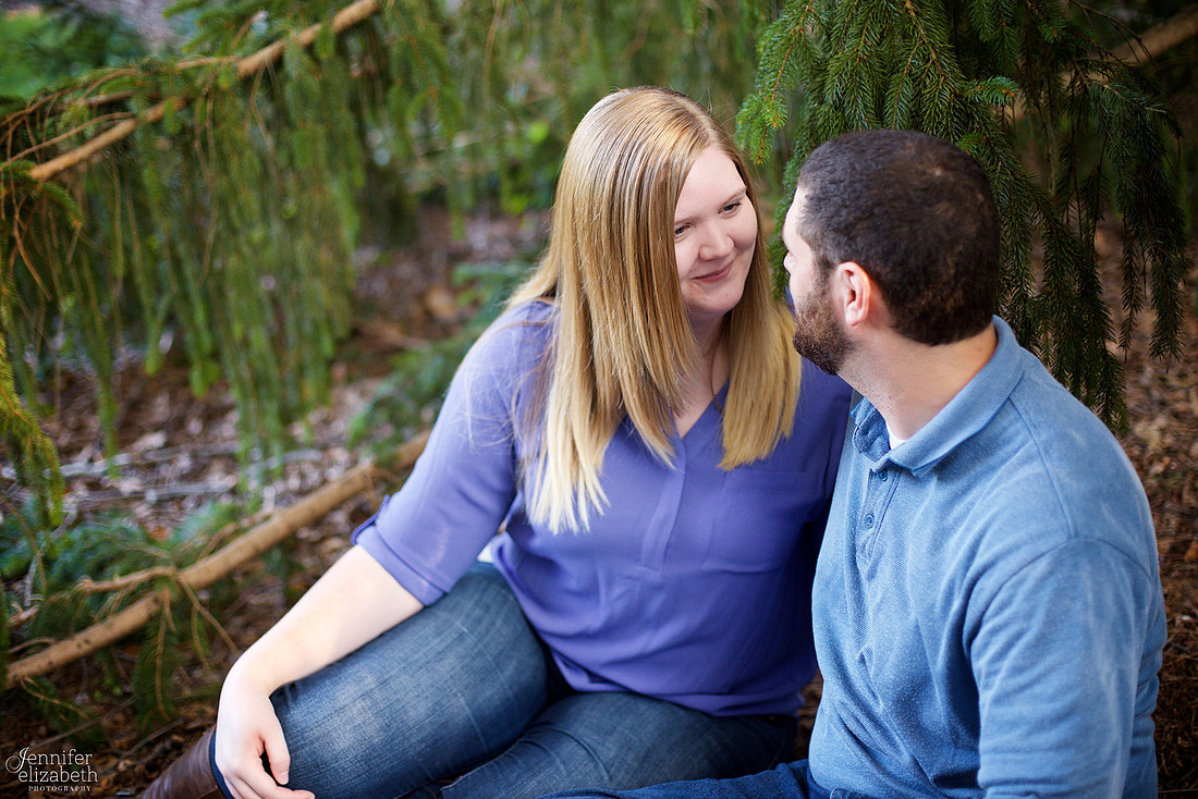 Melissa and Charles: Inniswood Gardens Engagement Session