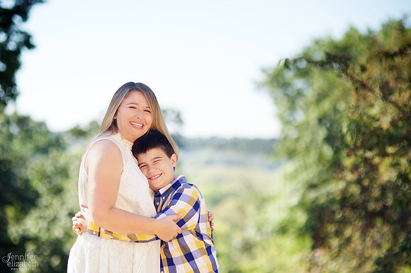 The L Family: Portrait Session at Denison University
