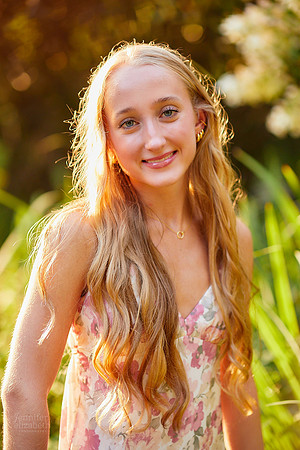 Brynn: Senior Session at the Cultural Gardens in Cleveland