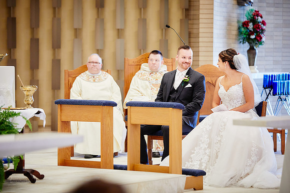 Grace & Gabe: Wedding at Woodside Event Center at St. Michael’s in Broadview Heights