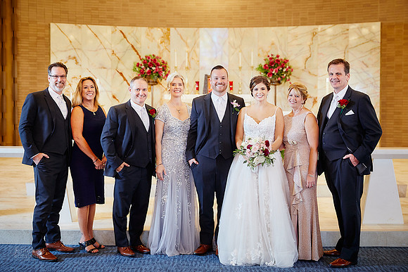 Grace & Gabe: Wedding at Woodside Event Center at St. Michael’s in Broadview Heights