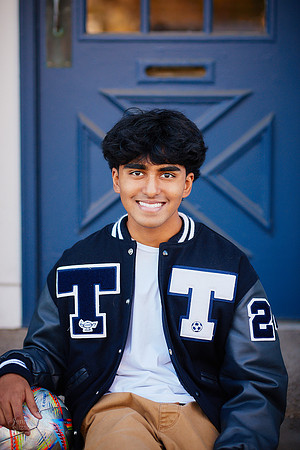 Sahil: Senior Portrait Session in Downtown Hudson and Hudson Springs Park