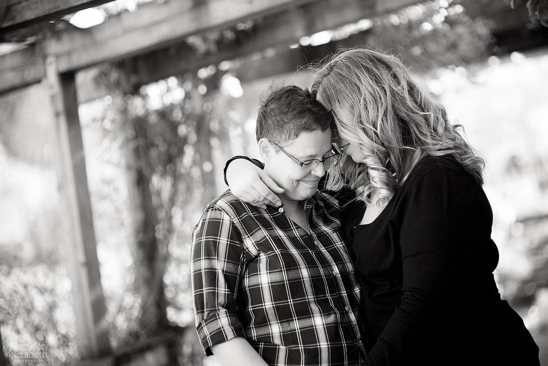 Kim & Aj: Same Sex Engagement Session in Westerville, Ohio
