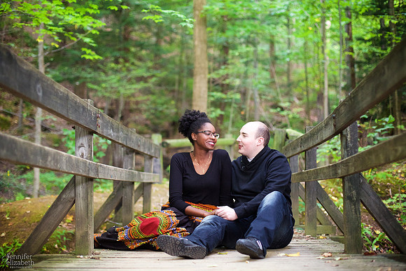 Courtney and Ryan: Squire's Castle Engagement Session