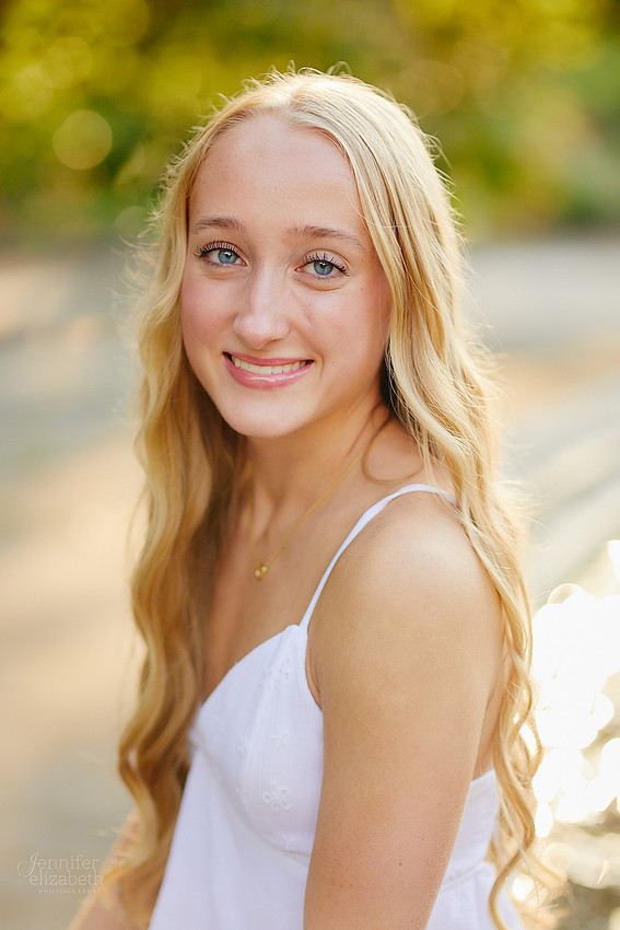 Brynn: Senior Session at the Cultural Gardens in Cleveland