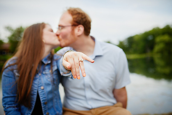 Kristina and Tom: Proposal and Engagement at Gervasi Vineyard in Canton