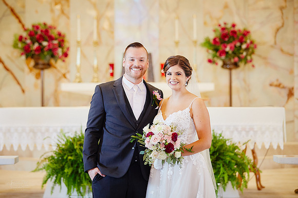 Grace & Gabe: Wedding at Woodside Event Center at St. Michael’s in Broadview Heights